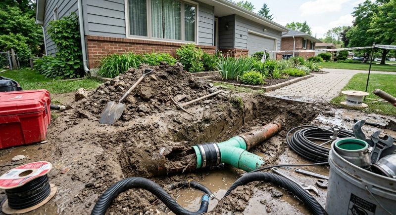 Sewer Line Unclogging in Fredericksburg, VA